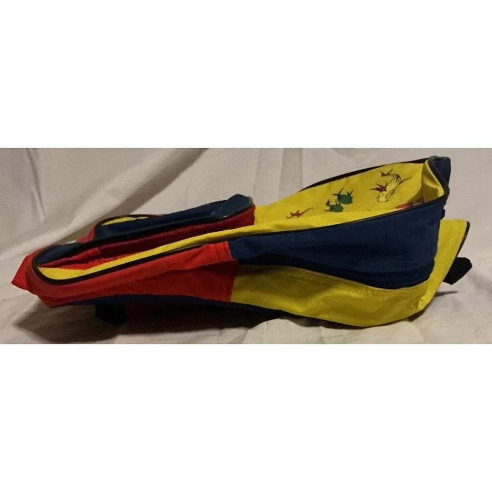 Dr Seuss Backpack Vintage 1997 And His Friends-Mini Zippered Book Bag
